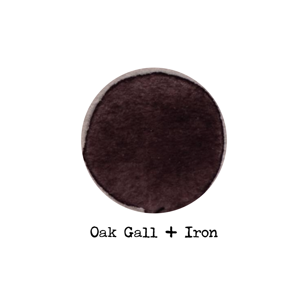 Plant-Based Ink Oak Gall + Iron